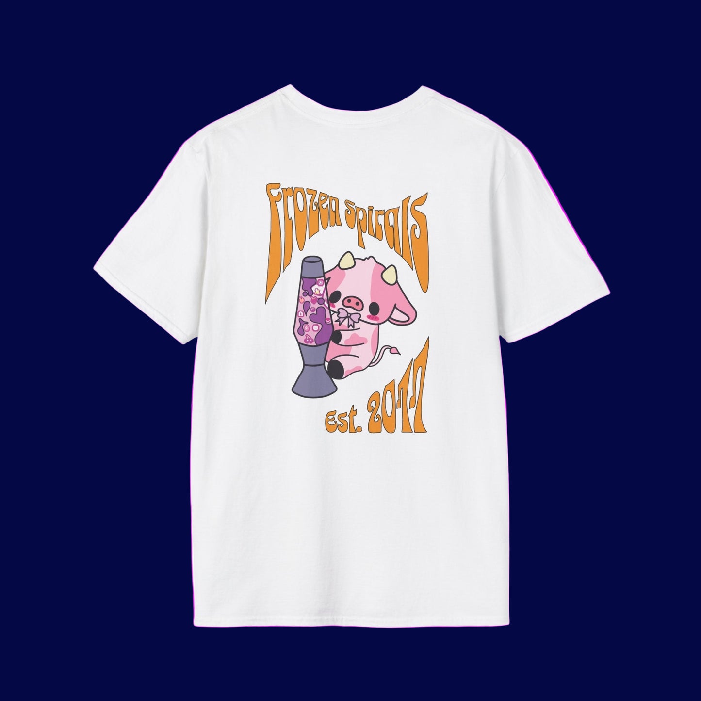 White cotton t-shirt with OG Moorice