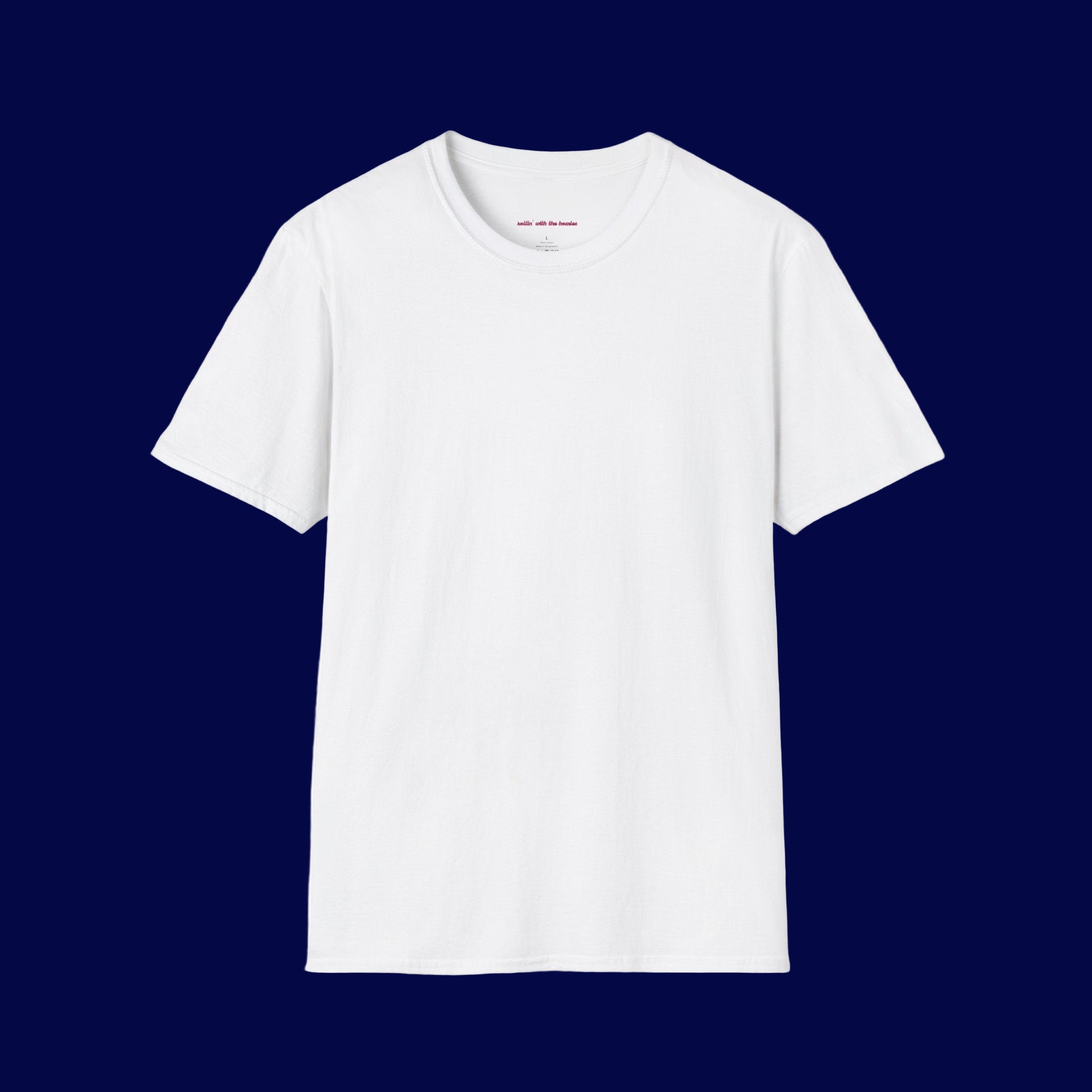 short sleeved white t-shirt