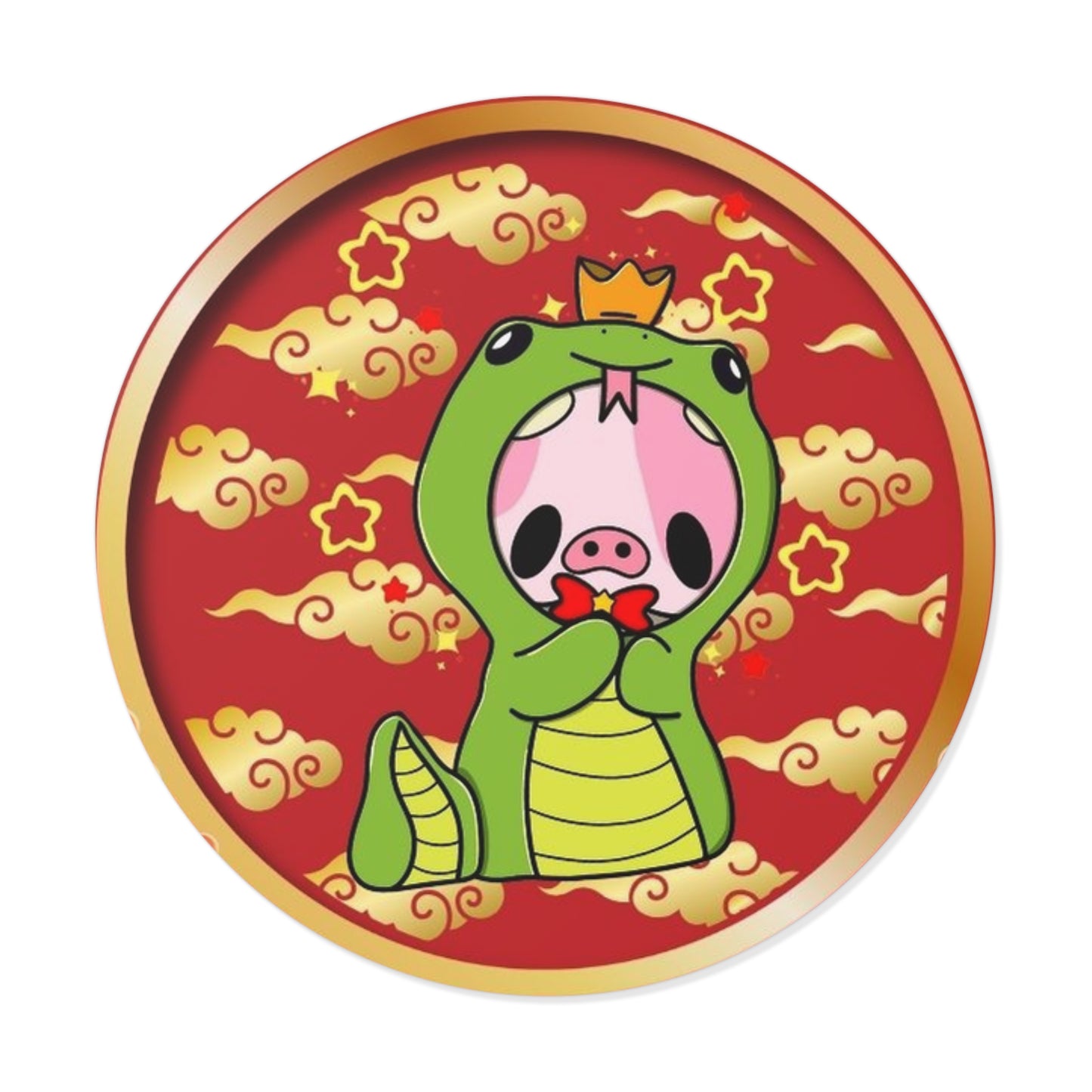 Moorice Year of the Snake Sticker